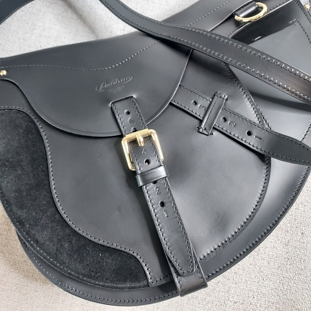 Boldrini Classic saddle bag-all leather - Picture 5 of 16